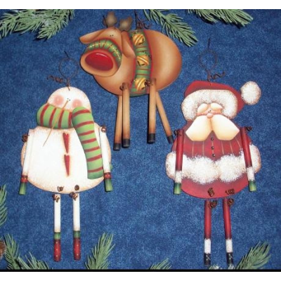 Christmas Danglers Ornaments E-Pattern