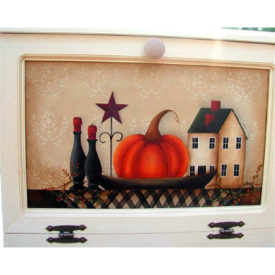 Fall Still Life Bread Box Insert E-Pattern