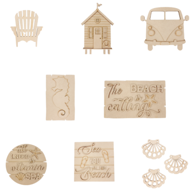 Beach Tiered Tray Bundle