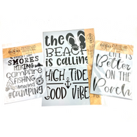 Summer Stencil Bundle