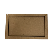 6" Rectangle Frame Ornament