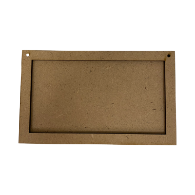 6" Rectangle Frame Ornament