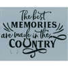 Country Memories Stencil