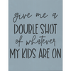 Double Shot Stencil