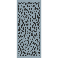 Animal Print Border Stencil