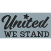 United We Stand Stencil
