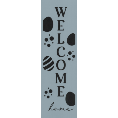 Welcome Home Easter Eggs Stencil