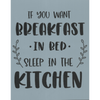 Sleep in the Kitchen Stencil