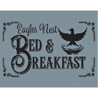 Eagles Nest Bed and Breakfast Stencil