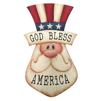 God Bless America Sam Pattern by Chris Haughey