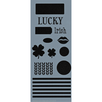 Lucky Ride Stencil