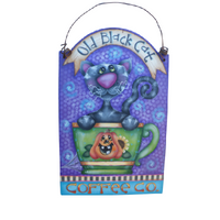 Old Black Cat Coffee Co. E-Pattern by Sandy LeFlore