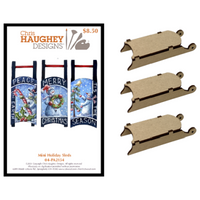 Mini Holiday Sleds Ornament Bundle PA2154