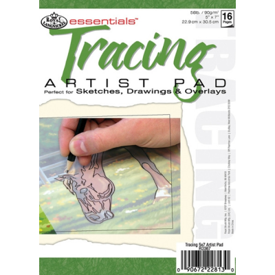 Royal & Langnickel 5x7' Artist Pad - Tracing Paper Royal & Langnickel 5x7' Artist Pad - Tracing Paper