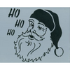 Santa Ho Ho Ho Stencil