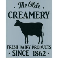 The Old Creamery Stencil