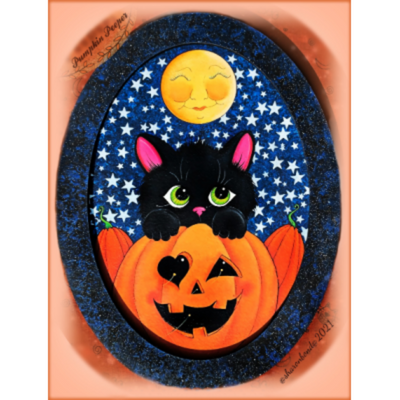 Pumpkin Peeper! E-Pattern By Sharon Bond