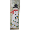 Snowman with Tree Sign E-Pattern