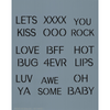 Conversation Hearts: Lets Kiss