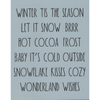 Dunn Inspired Winter Words Stencil