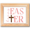 Happy Easter Cross Stencil