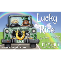Lucky Ride Stencil