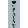 Love to Paint Stencil