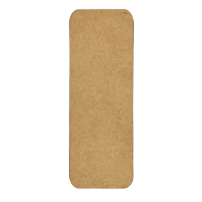 3 in.  Rounded Rectangle