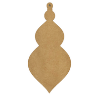 Double Teardrop Ornament