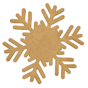 10 in. Frost Snowflake