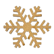 4 in. Sparkle Snowflake