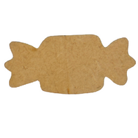 Square Wrapped Candy Cut Out