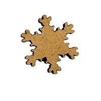 1 in. Flurry Snowflake