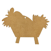 3-1/8 in. Manger Ornament