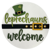 Leprechauns Welcome Hanger Kit