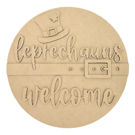 Leprechauns Welcome Hanger Kit