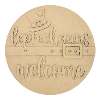 Leprechauns Welcome Hanger Kit