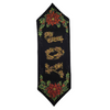 Poinsettia Holiday Runner (Fabric Painting) E-Pattern by Wendy Fahey