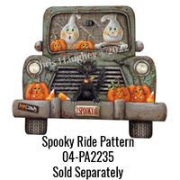 Spooky Ride Stencil