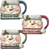 Snowy Mug Ornaments Pattern by Chris Haughey