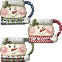 Snowy Mug Ornaments Bundle PA2265