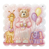 Beary Sweet Dreams Girl Plaque Pattern by Chris Haughey