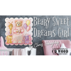 Beary Sweet Dreams Girl Plaque E- Pattern by Chris Haughey