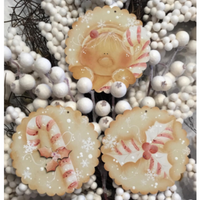 Cinnamon Spice, Holly, and Candy Canes E-Pattern By Deb Mishima