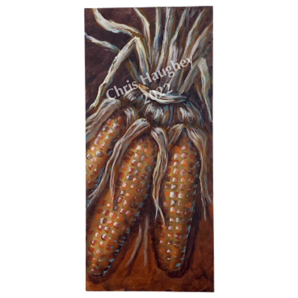 Autumn Indian Corn Pattern by Chris Haughey