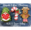 Reindeer Pin By Susan Kelley
