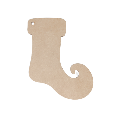 Curly Toe Stocking Ornament
