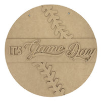 Baseball- It's Game Day Hanger Kit