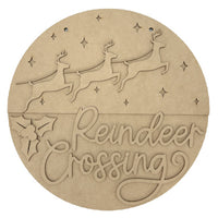 Reindeer Crossing Hanger Kit