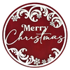Merry Christmas Flourish Hanger Kit